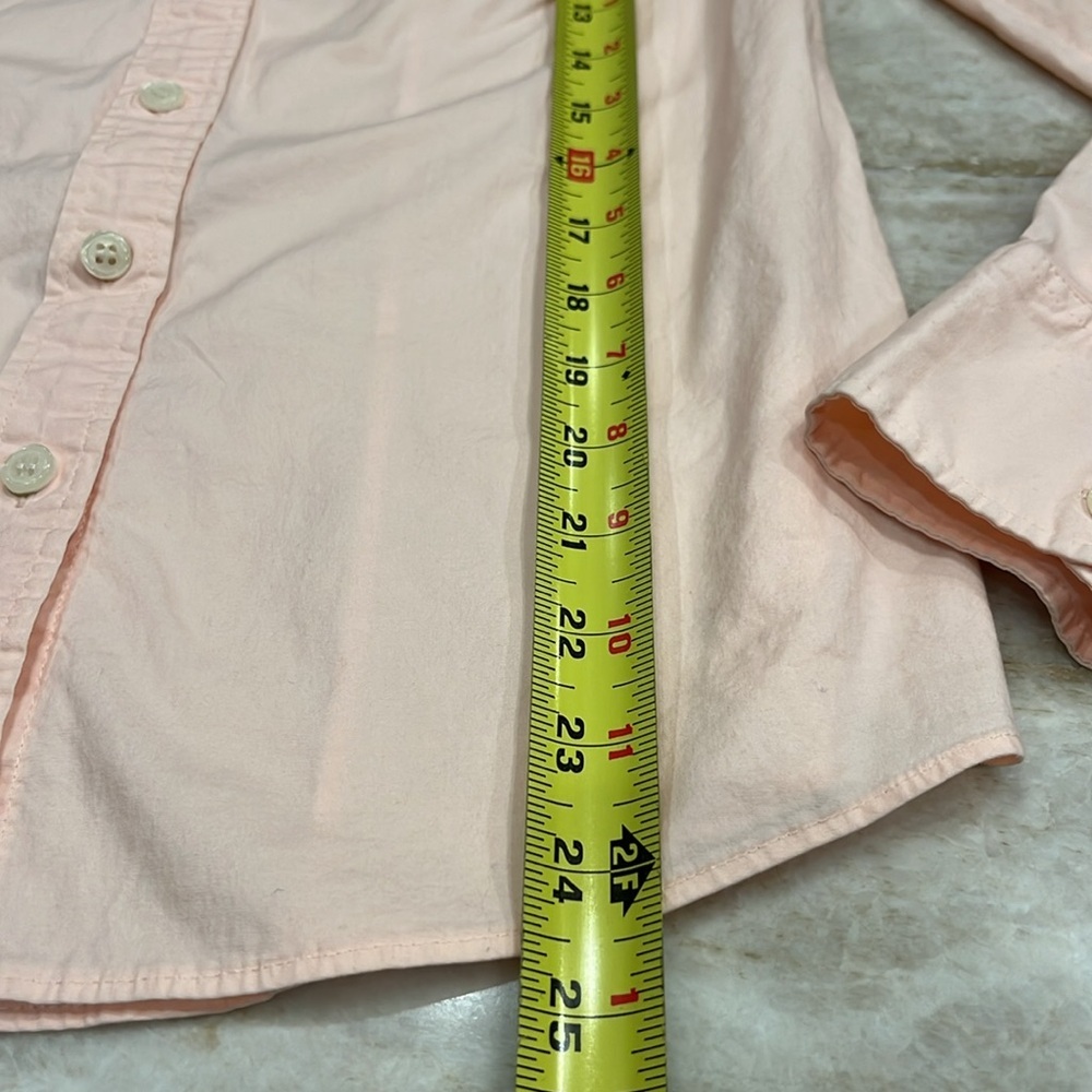 J.Crew Haberdashery Fitted Button Down Shirt Powder Pink XS‎ - Picture 7 of 12